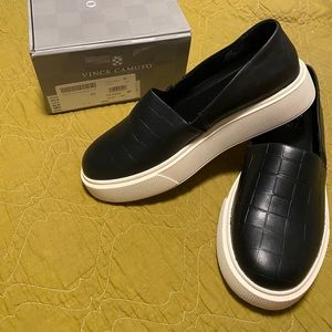Vince Camuto platform slip-on sneakers